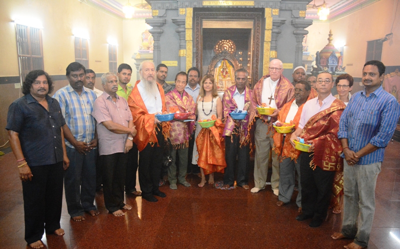 6. Members of the Seychelles Interfaith Council (Sifco) visiting the Temple